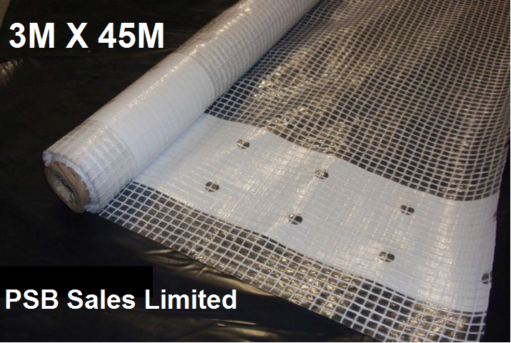 Monarflex Translucent Plastic Sheeting 3m x 45m