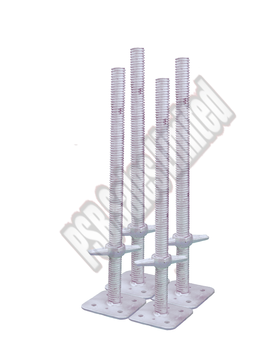 Pack of 50 - 6 Tonne Adjustable Scaffold Base Jacks