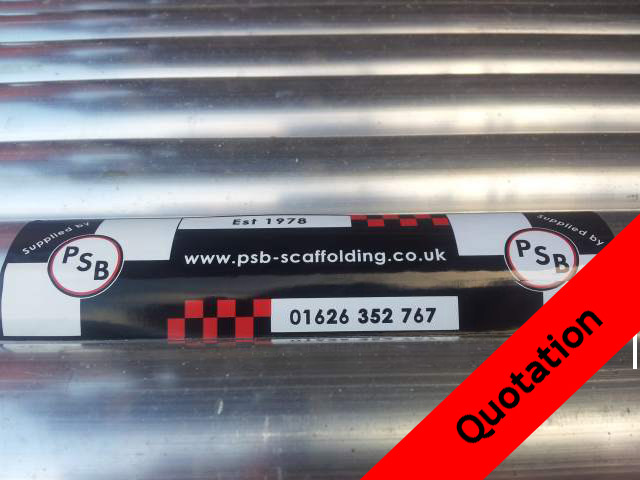 New Aluminium Tube 6m / 20ft - Quotation