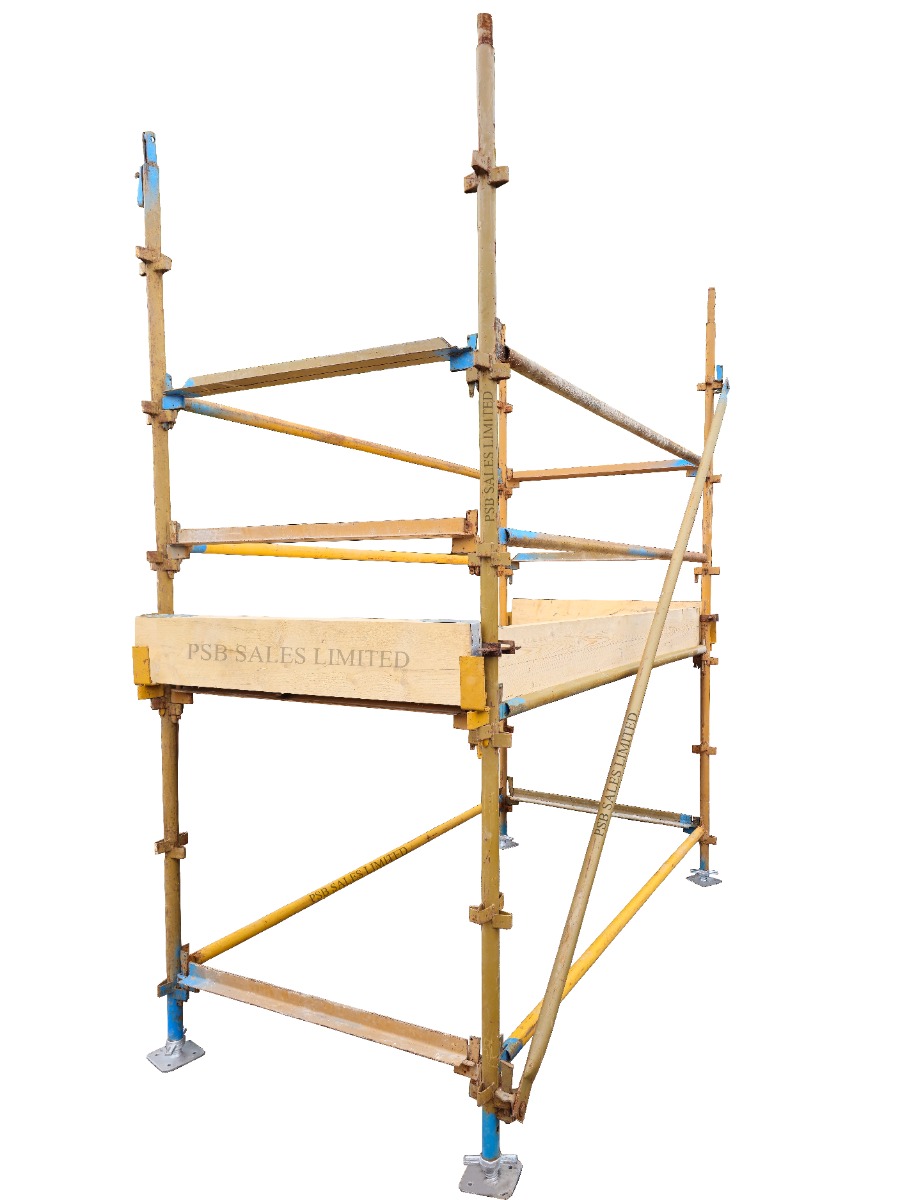 Used Kwikstage 8' x 16' Kit Including New Timber Battens