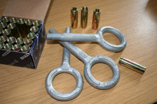 M16 Galvanised Steel Ring Bolt